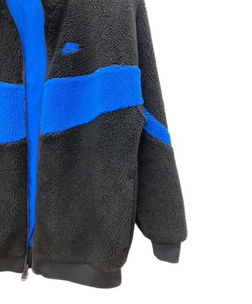 NIKE（ナイキ）NIKE (ナイキ) リバーシブルボアジャケット ブラック×ブルー サイズ:Lの古着・服飾アイテム
