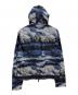 EMPORIO ARMANI (エンポリオ アルマーニ) ナイロン ウィンドブレーカー ブルー×ブラック サイズ:52 未使用品：15000円