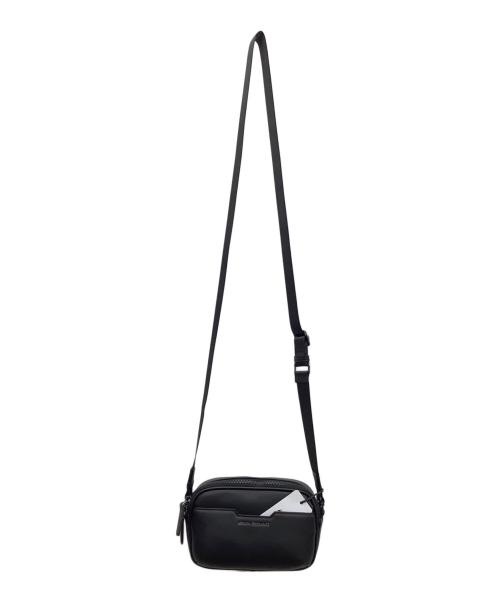 ARMANI EXCHANGE（アルマーニ エクスチェンジ）ARMANI EXCHANGE (アルマーニ エクスチェンジ) AXロゴショルダーバッグ ブラック 未使用品の古着・服飾アイテム