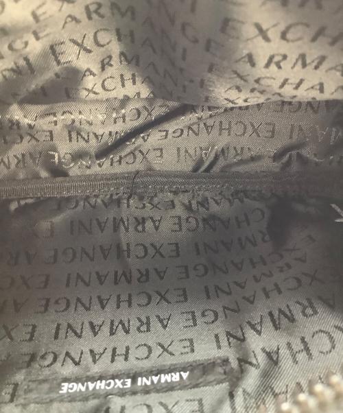 ARMANI EXCHANGE（アルマーニ エクスチェンジ）ARMANI EXCHANGE (アルマーニ エクスチェンジ) AXロゴショルダーバッグ ブラック 未使用品の古着・服飾アイテム