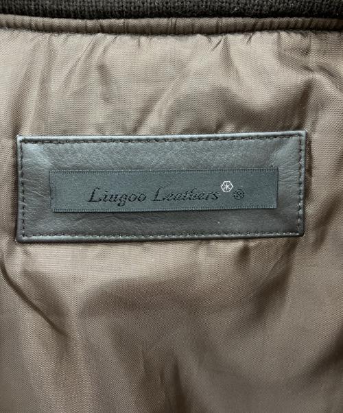 Liugoo Leathers（リューグーレザーズ）Liugoo Leathers (リューグーレザーズ) ライナー付ライダースジャケット ブラウン サイズ:LLの古着・服飾アイテム