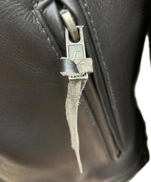 Liugoo Leathers（リューグーレザーズ）Liugoo Leathers (リューグーレザーズ) ライナー付ライダースジャケット ブラウン サイズ:LLの古着・服飾アイテム