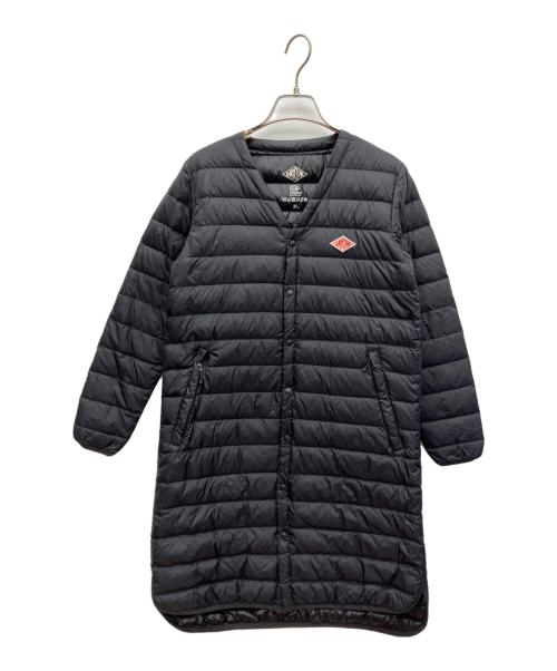 DANTON（ダントン）DANTON (ダントン) Vネックロングインナーダウンコート ブラック サイズ:34の古着・服飾アイテム
