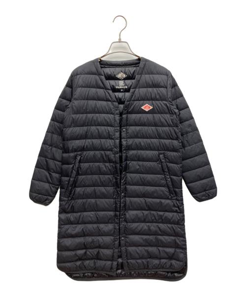 DANTON（ダントン）DANTON (ダントン) Vネックロングインナーダウンコート ブラック サイズ:34の古着・服飾アイテム