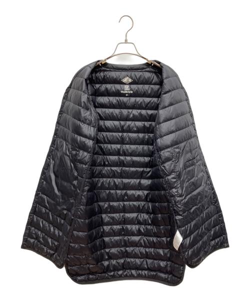 DANTON（ダントン）DANTON (ダントン) Vネックロングインナーダウンコート ブラック サイズ:34の古着・服飾アイテム