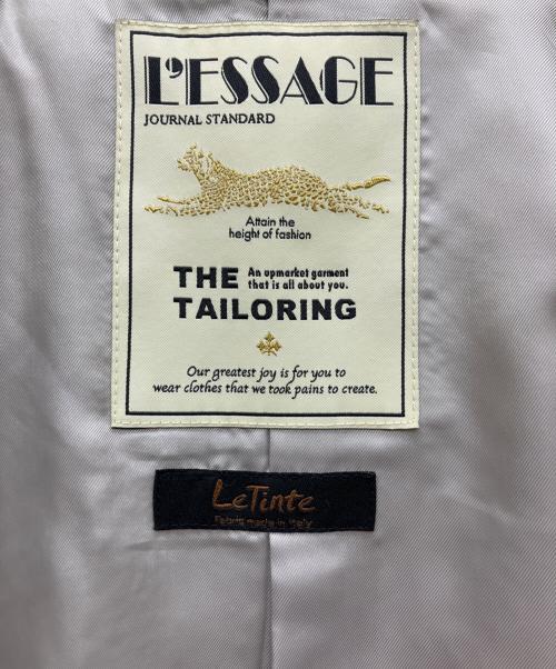 journal standard L'essage（ジャーナルスタンダード レサージュ）journal standard L'essage (ジャーナルスタンダード レサージュ) ツイードコート ベージュ サイズ:Freeの古着・服飾アイテム