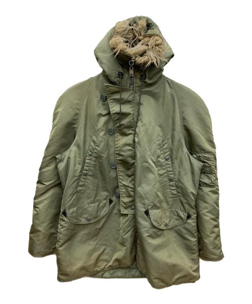 ALPHA（アルファ）ALPHA (アルファ) N-3Bタイプコート オリーブ サイズ:Lの古着・服飾アイテム