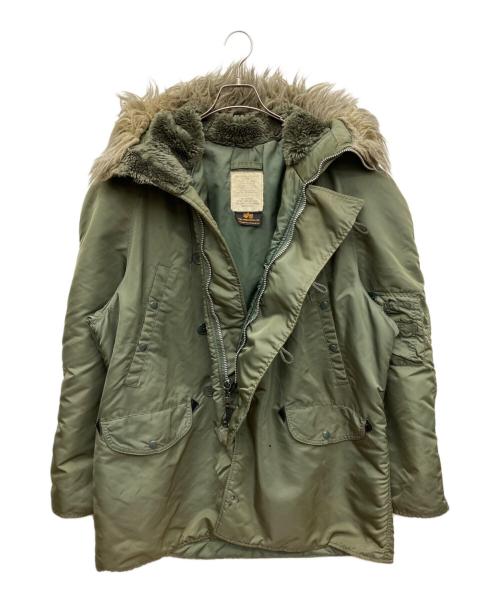 ALPHA（アルファ）ALPHA (アルファ) N-3Bタイプコート オリーブ サイズ:Lの古着・服飾アイテム