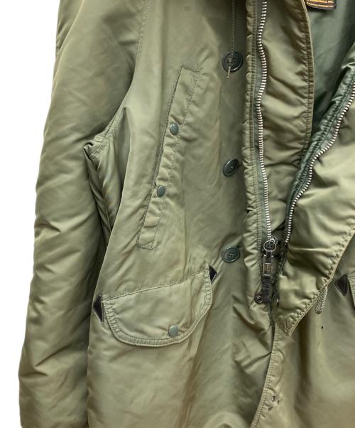 ALPHA（アルファ）ALPHA (アルファ) N-3Bタイプコート オリーブ サイズ:Lの古着・服飾アイテム