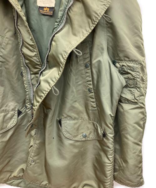 ALPHA（アルファ）ALPHA (アルファ) N-3Bタイプコート オリーブ サイズ:Lの古着・服飾アイテム