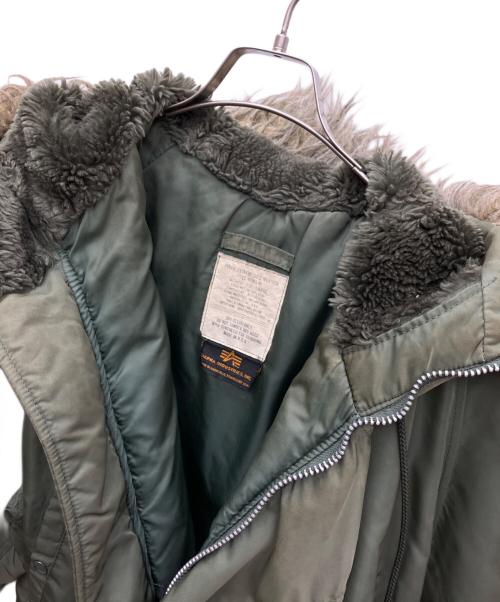ALPHA（アルファ）ALPHA (アルファ) N-3Bタイプコート オリーブ サイズ:Lの古着・服飾アイテム
