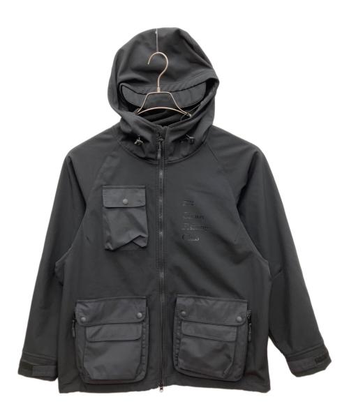 Abu Garcia（アブガルシア）Abu Garcia (アブガルシア) CHAOS FISHING CLUB (カオスフィッシングクラブ) ジャケット ブラック サイズ:XLの古着・服飾アイテム