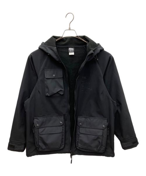 Abu Garcia（アブガルシア）Abu Garcia (アブガルシア) CHAOS FISHING CLUB (カオスフィッシングクラブ) ジャケット ブラック サイズ:XLの古着・服飾アイテム