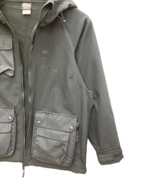Abu Garcia（アブガルシア）Abu Garcia (アブガルシア) CHAOS FISHING CLUB (カオスフィッシングクラブ) ジャケット ブラック サイズ:XLの古着・服飾アイテム