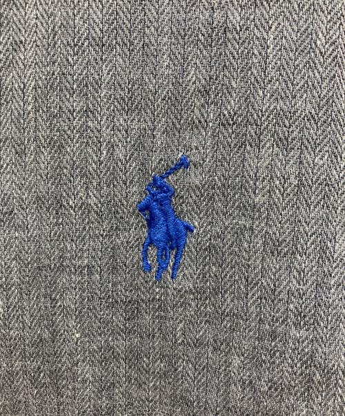 POLO RALPH LAUREN（ポロ・ラルフローレン）POLO RALPH LAUREN (ポロ・ラルフローレン) CLASSIC FIT 長袖シャツ グレー サイズ:M 未使用品の古着・服飾アイテム