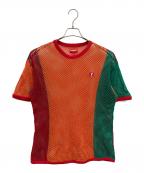 SUPREME×PLAY BOYシュプリーム×プレイボーイ）の古着「String S/S Top」｜オレンジ×グリーン