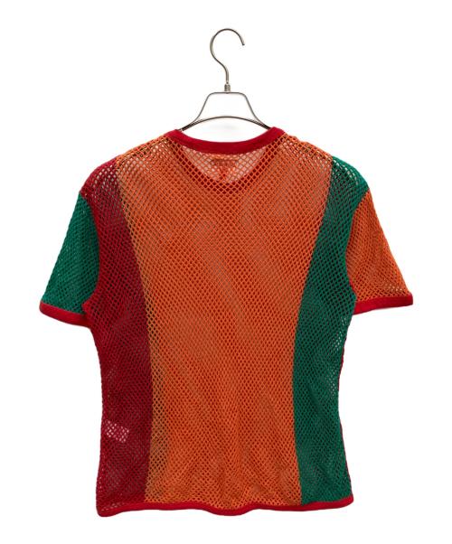 SUPREME（シュプリーム）SUPREME (シュプリーム) PLAY BOY (プレイボーイ) String S/S Top オレンジ×グリーン サイズ:Mの古着・服飾アイテム