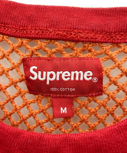 SUPREME（シュプリーム）SUPREME (シュプリーム) PLAY BOY (プレイボーイ) String S/S Top オレンジ×グリーン サイズ:Mの古着・服飾アイテム