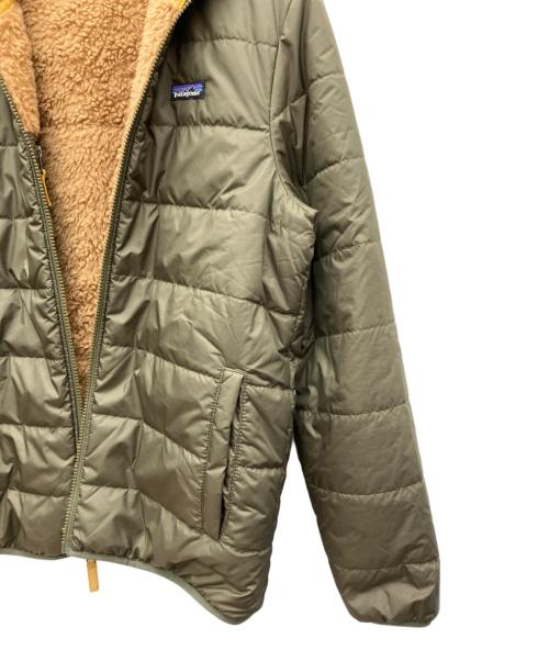 Patagonia（パタゴニア）Patagonia (パタゴニア) キッズ・リバーシブル・レディ・フレディ・フーディ オリーブ サイズ:XXLの古着・服飾アイテム