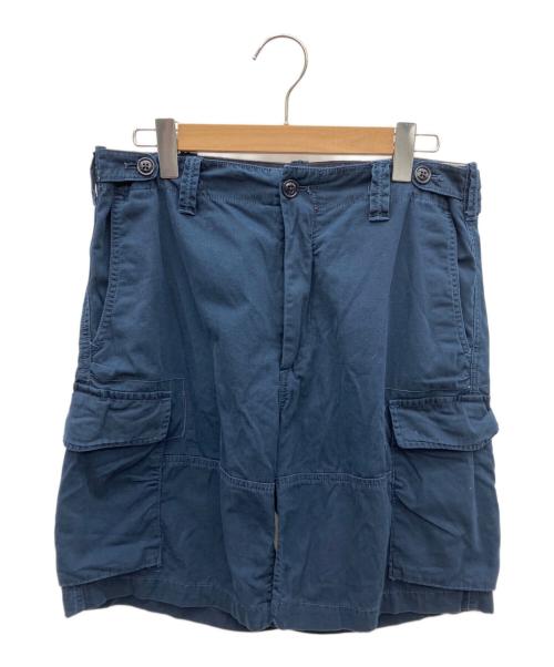 POLO RALPH LAUREN（ポロ・ラルフローレン）POLO RALPH LAUREN (ポロ・ラルフローレン) ハーフカーゴパンツ ネイビー サイズ:SIZE 81cm (W32)の古着・服飾アイテム