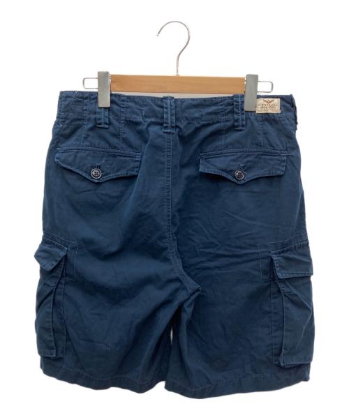 POLO RALPH LAUREN（ポロ・ラルフローレン）POLO RALPH LAUREN (ポロ・ラルフローレン) ハーフカーゴパンツ ネイビー サイズ:SIZE 81cm (W32)の古着・服飾アイテム