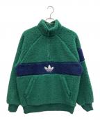 adidasアディダス）の古着「ウィンター フリースジャケット」｜グリーン
