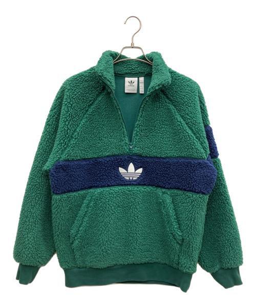 adidas（アディダス）adidas (アディダス) ウィンター フリースジャケット グリーン サイズ:SIZE Sの古着・服飾アイテム
