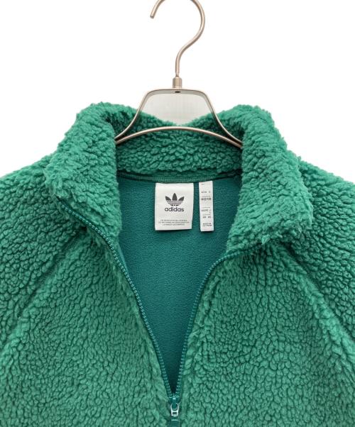 adidas（アディダス）adidas (アディダス) ウィンター フリースジャケット グリーン サイズ:SIZE Sの古着・服飾アイテム
