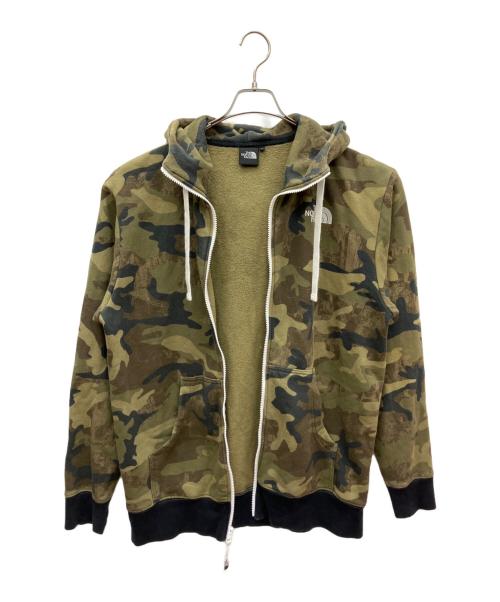 THE NORTH FACE（ザ ノース フェイス）THE NORTH FACE (ザ ノース フェイス) ノベルティリアビューフルジップフーディ グリーン サイズ:Lの古着・服飾アイテム