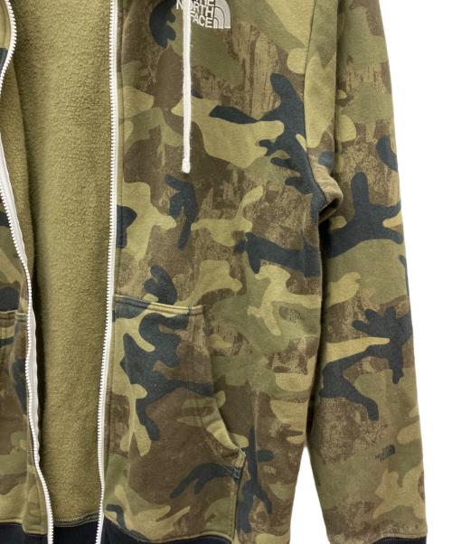 THE NORTH FACE（ザ ノース フェイス）THE NORTH FACE (ザ ノース フェイス) ノベルティリアビューフルジップフーディ グリーン サイズ:Lの古着・服飾アイテム
