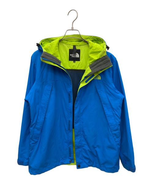 THE NORTH FACE（ザ ノース フェイス）THE NORTH FACE (ザ ノース フェイス) スクープジャケット ブルー×イエロー サイズ:Sの古着・服飾アイテム