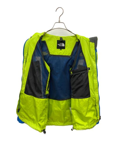 THE NORTH FACE（ザ ノース フェイス）THE NORTH FACE (ザ ノース フェイス) スクープジャケット ブルー×イエロー サイズ:Sの古着・服飾アイテム