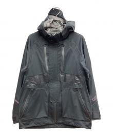 WHITE MOUNTAINEERING（ホワイトマウンテ二アニング）の古着「GORE-TEX CONTRASTED MOUNTAIN PARKA」｜ブラック