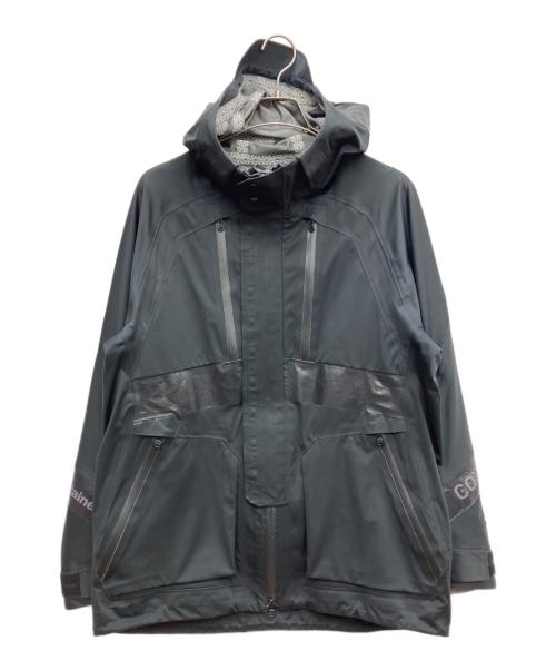 WHITE MOUNTAINEERING（ホワイトマウンテ二アニング）WHITE MOUNTAINEERING (ホワイトマウンテ二アニング) GORE-TEX CONTRASTED MOUNTAIN PARKA ブラック サイズ:SIZE 2の古着・服飾アイテム