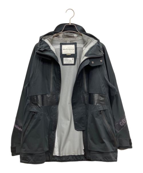 WHITE MOUNTAINEERING（ホワイトマウンテ二アニング）WHITE MOUNTAINEERING (ホワイトマウンテ二アニング) GORE-TEX CONTRASTED MOUNTAIN PARKA ブラック サイズ:SIZE 2の古着・服飾アイテム