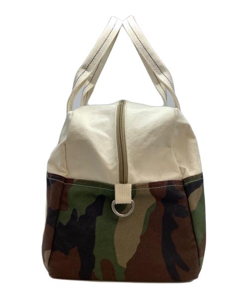 L.L.Bean（エルエルビーン）L.L.Bean (エルエルビーン) トラベルバッグ カモフラージュ柄 ベージュ×ブラウンの古着・服飾アイテム