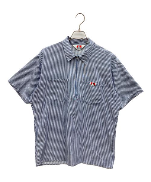 BEN DAVIS（ベンデイビス）BEN DAVIS (ベンデイビス) プルオーバーシャツ ネイビー サイズ:SIZE Lの古着・服飾アイテム
