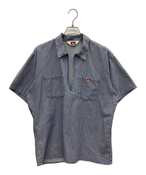 BEN DAVIS（ベンデイビス）BEN DAVIS (ベンデイビス) プルオーバーシャツ ネイビー サイズ:SIZE Lの古着・服飾アイテム