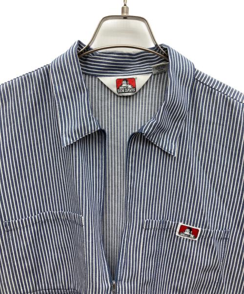 BEN DAVIS（ベンデイビス）BEN DAVIS (ベンデイビス) プルオーバーシャツ ネイビー サイズ:SIZE Lの古着・服飾アイテム