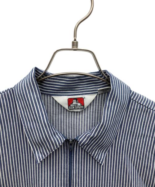 BEN DAVIS（ベンデイビス）BEN DAVIS (ベンデイビス) プルオーバーシャツ ネイビー サイズ:SIZE Lの古着・服飾アイテム