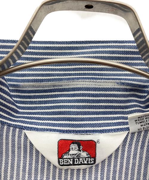 BEN DAVIS（ベンデイビス）BEN DAVIS (ベンデイビス) プルオーバーシャツ ネイビー サイズ:SIZE Lの古着・服飾アイテム
