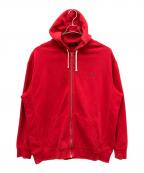POLO RALPH LAURENポロ・ラルフローレン）の古着「ジップパーカー」｜レッド