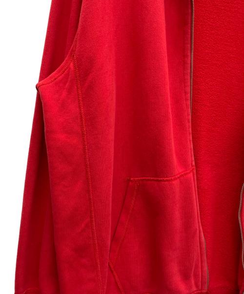 POLO RALPH LAUREN（ポロ・ラルフローレン）POLO RALPH LAUREN (ポロ・ラルフローレン) ジップパーカー レッド サイズ:2XLTの古着・服飾アイテム