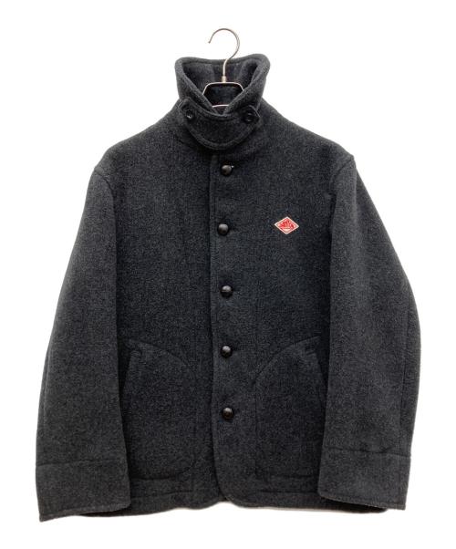 DANTON（ダントン）DANTON (ダントン) ウールパイル ラウンドカラージャケット グレー サイズ:SIZE 38の古着・服飾アイテム