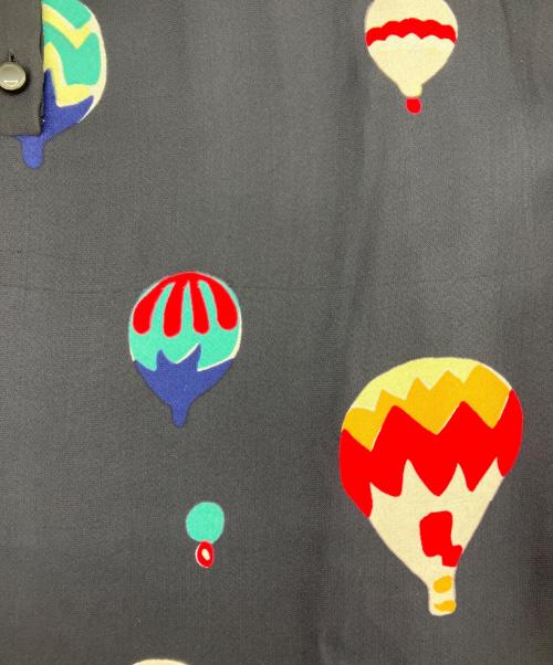 Kate Spade（ケイトスペード）Kate Spade (ケイトスペード) 気球柄長袖ワンピース ネイビー サイズ:6の古着・服飾アイテム