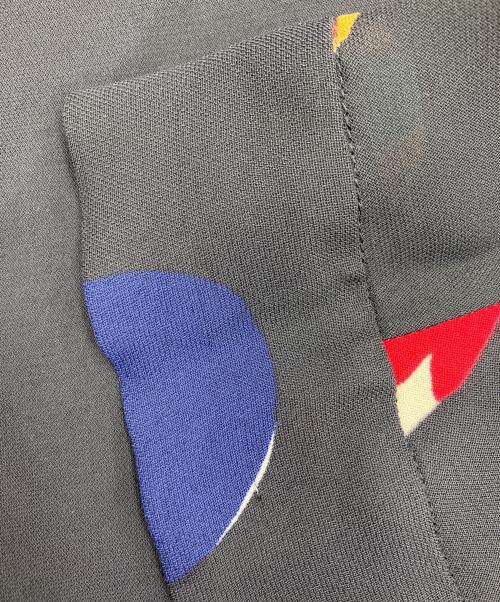 Kate Spade（ケイトスペード）Kate Spade (ケイトスペード) 気球柄長袖ワンピース ネイビー サイズ:6の古着・服飾アイテム