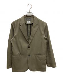 BEAUTY&YOUTH×KOMATSU（ビューティーアンドユース×コマツ）の古着「KOMATSU ポリエステル ツイルジャケット」｜オリーブ