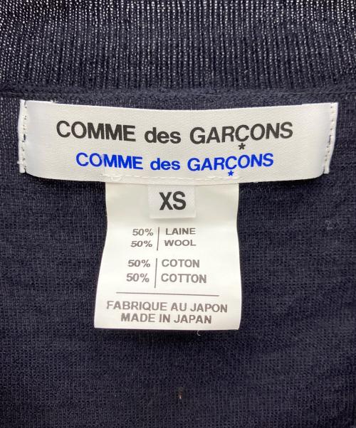 COMME des GARCONS（コムデギャルソン）COMME des GARCONS (コムデギャルソン) 薄手カーディガン ネイビー サイズ:XSの古着・服飾アイテム