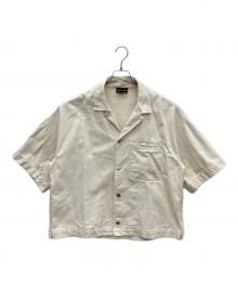 EMPORIO ARMANI（エンポリオ アルマーニ）の古着「半袖デニムシャツ」｜ホワイト