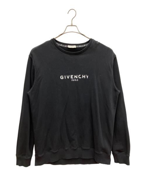GIVENCHY（ジバンシィ）GIVENCHY (ジバンシィ) ヴィンテージロゴスウェット ブラック サイズ:XXLの古着・服飾アイテム
